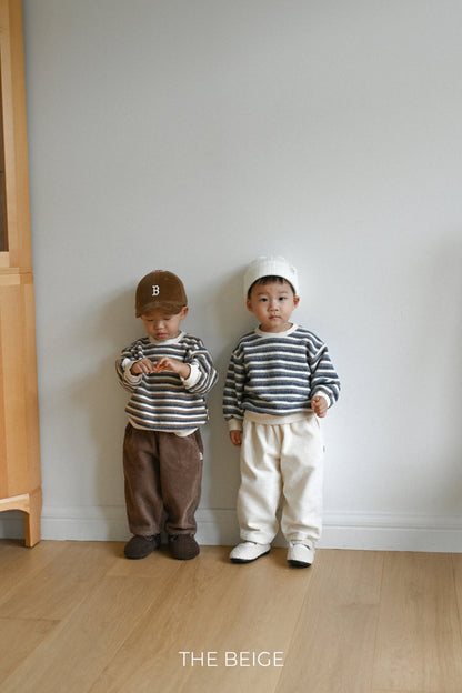 [PRE-ORDER] Knit Stripe Sweatshirts