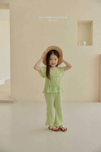 [PRE-ORDER] Can Can Pleats Top Bottom Set