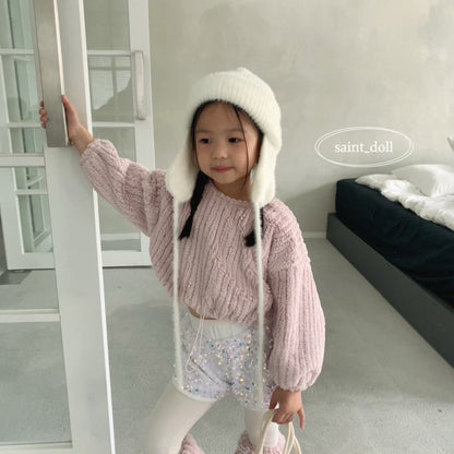 Bling Shorts [White/M(3-4yr)]