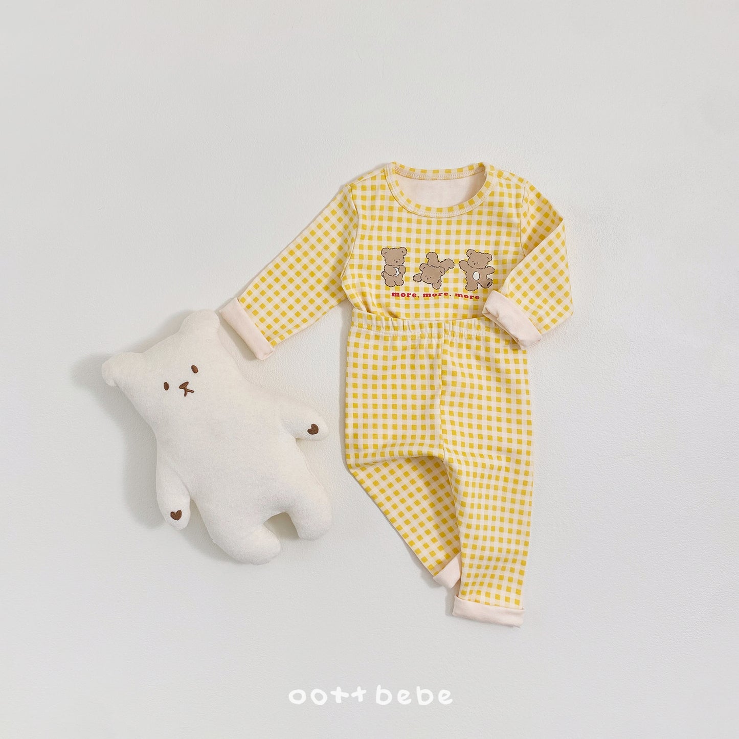 [PRE-ORDER] Check Bear Home Wear Set