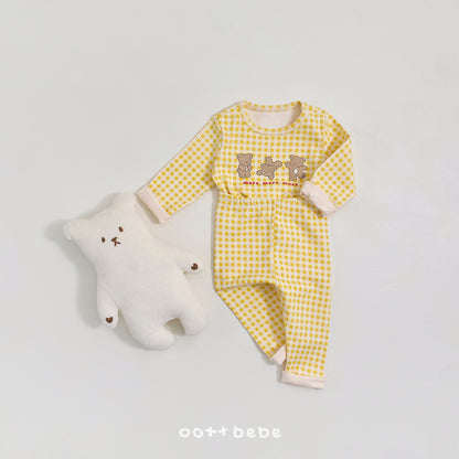 [PRE-ORDER] Check Bear Home Wear Set
