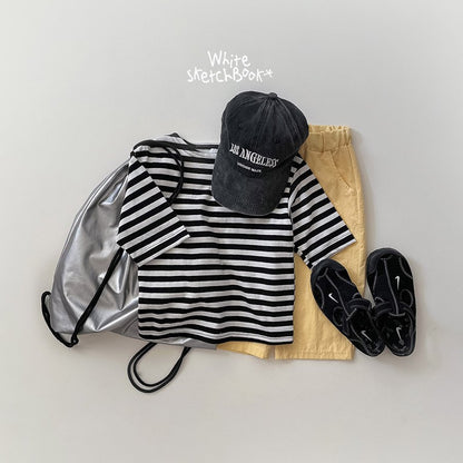 [PRE-ORDER] New Boat-Neck 3/4 Sleeve T-Shirts