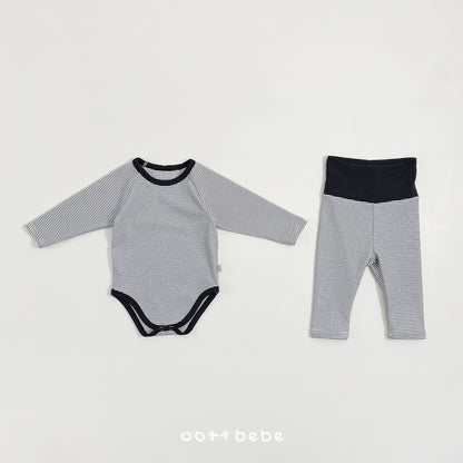 [PRE-ORDER] Ootty Bagel  Body Suit + Leggings Set