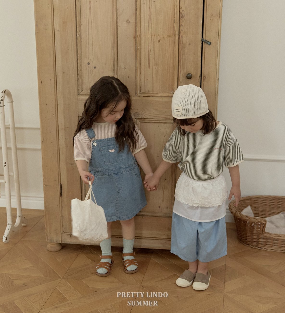 [PRE-ORDER] Denim Suspender Dress