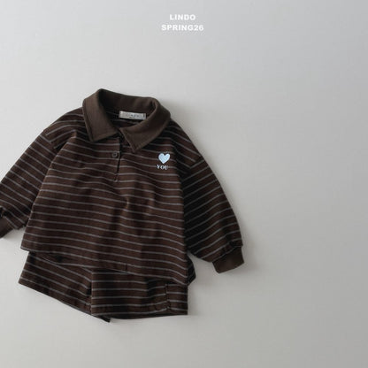 [PRE-ORDER] Sand Collar Top Bottom Set