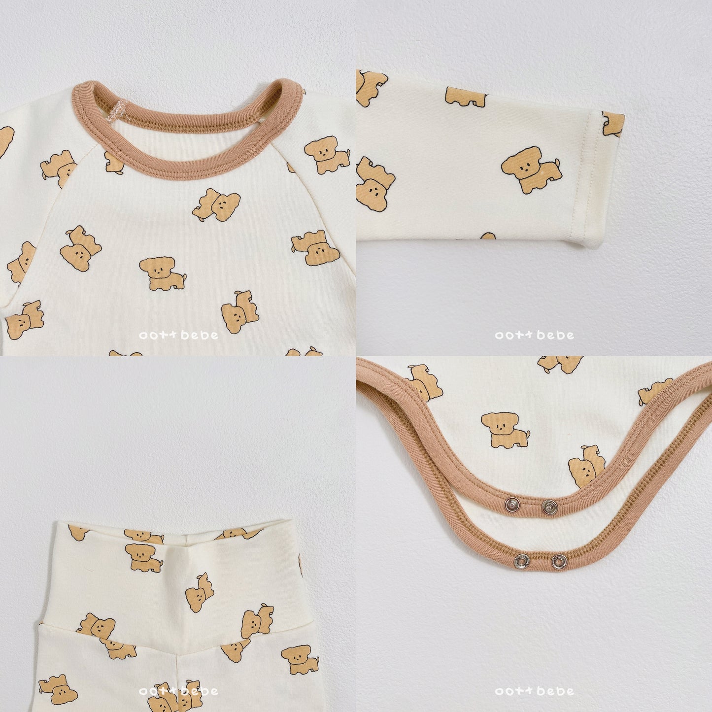 [PRE-ORDER] Puppy Body Suit + Leggings Set