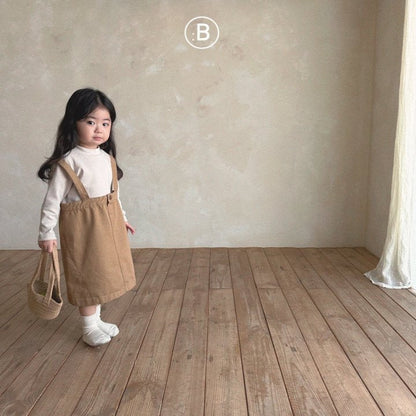 Bell Solid Turtleneck T-Shirts [Beige/S(2-3yr)]