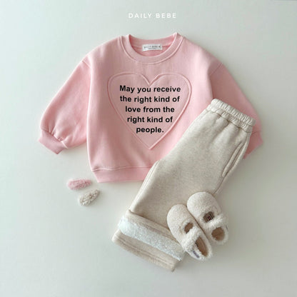 [PRE-ORDER] Heart Patch Sweatshirts