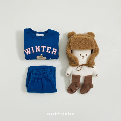 [PRE-ORDER] Winter Bear Top Bottom Set
