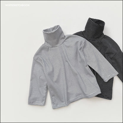 [PRE-ORDER] Small Stripe Turtleneck T-Shirts