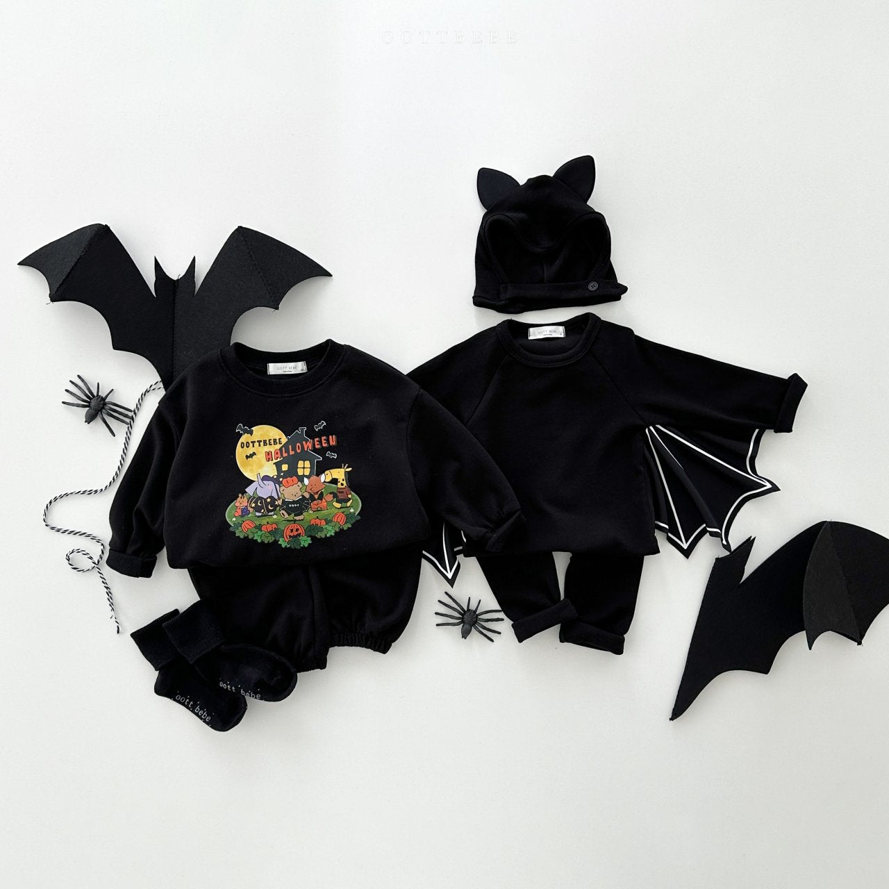 [Limit Time Order] Bat Chewy Top Bottom Set