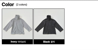 [PRE-ORDER] Small Stripe Turtleneck T-Shirts