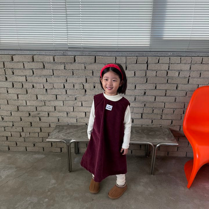 [PRE-ORDER] Pie Corduroy Dress