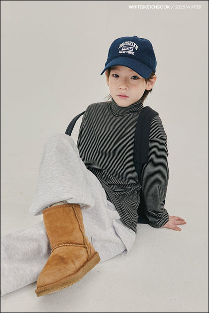[PRE-ORDER] Small Stripe Turtleneck T-Shirts