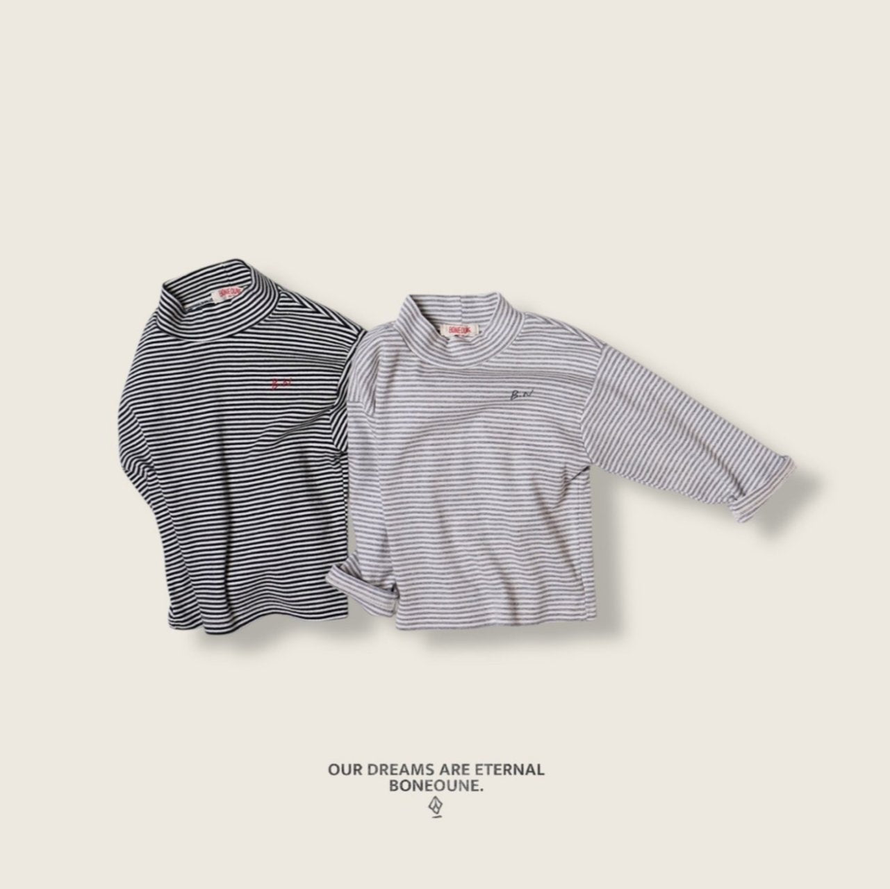 [PRE-ORDER] Stripe Turtleneck T-Shirts