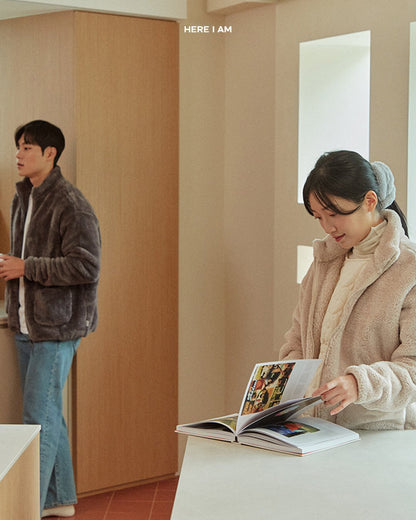 [PRE-ORDER] Kinder Fleece Jacket (Mom&Dad Couple)