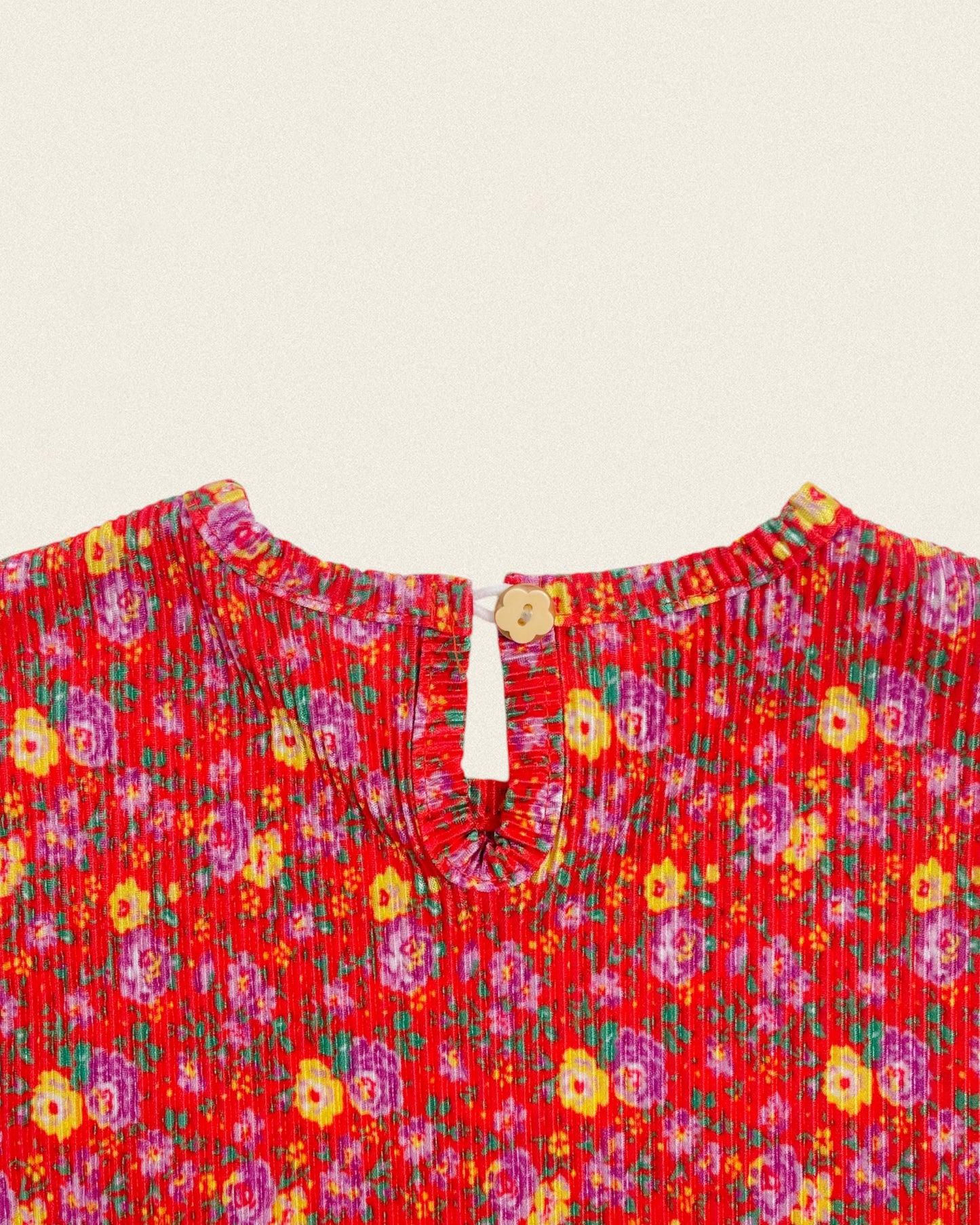 [PRE-ORDER] Flower Pleats Top Bottom Set