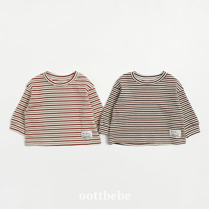 [PRE-ORDER] Caramel Stripe T-Shirts