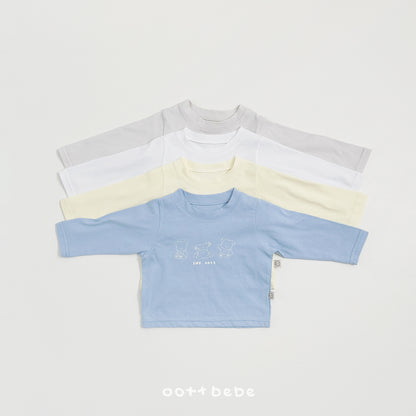 Say Oott 1+1 Baby T-Shirts [Red/Ivory/Baby M(6-12m)]