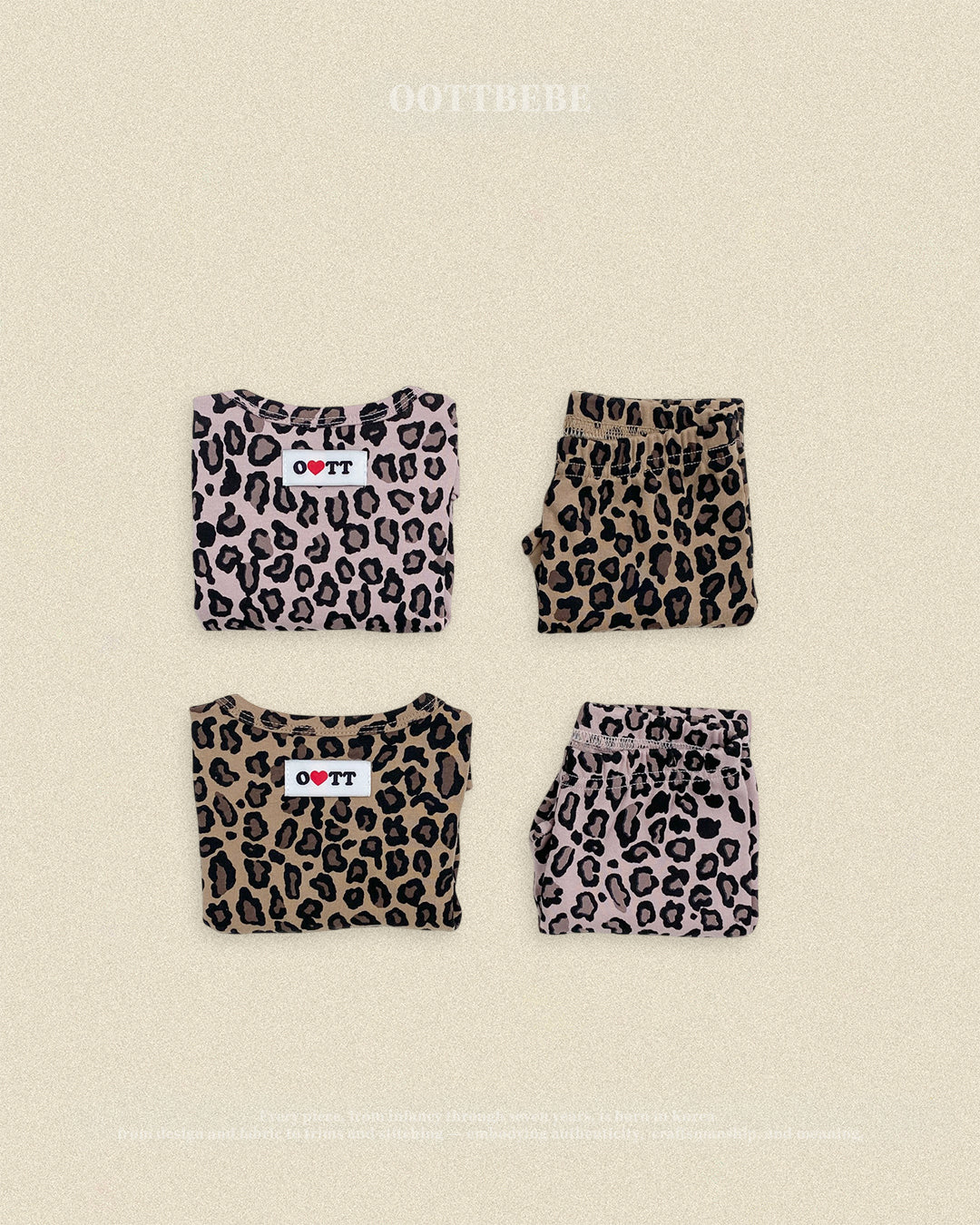 [PRE-ORDER] Little Leopard Home Wear Set