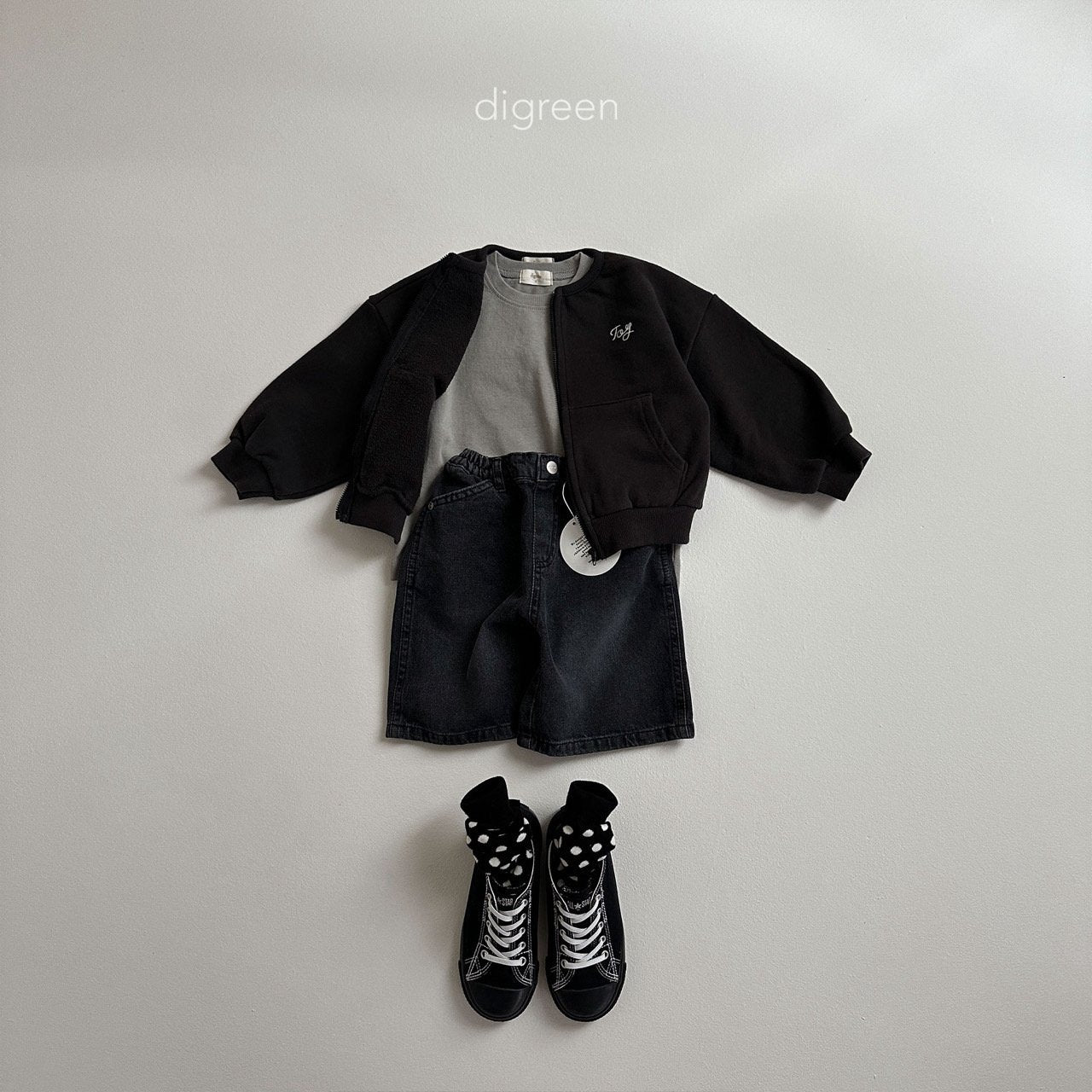 [PRE-ORDER] Together Black Socks Set