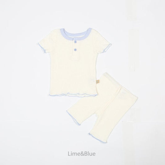 Marshmallow Home Wear Set [White/XS(1-2yr)]