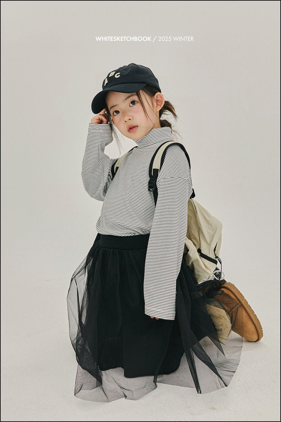 [PRE-ORDER] Small Stripe Turtleneck T-Shirts