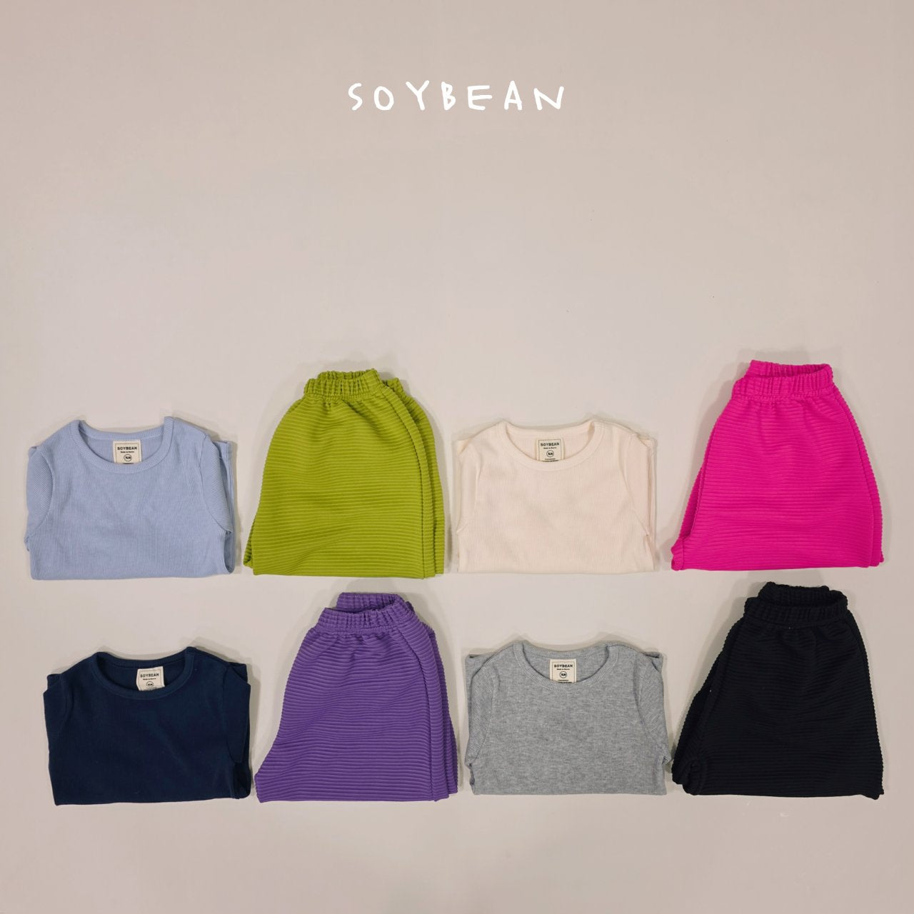 [PRE-ORDER] Little Color Block Top Bottom Set