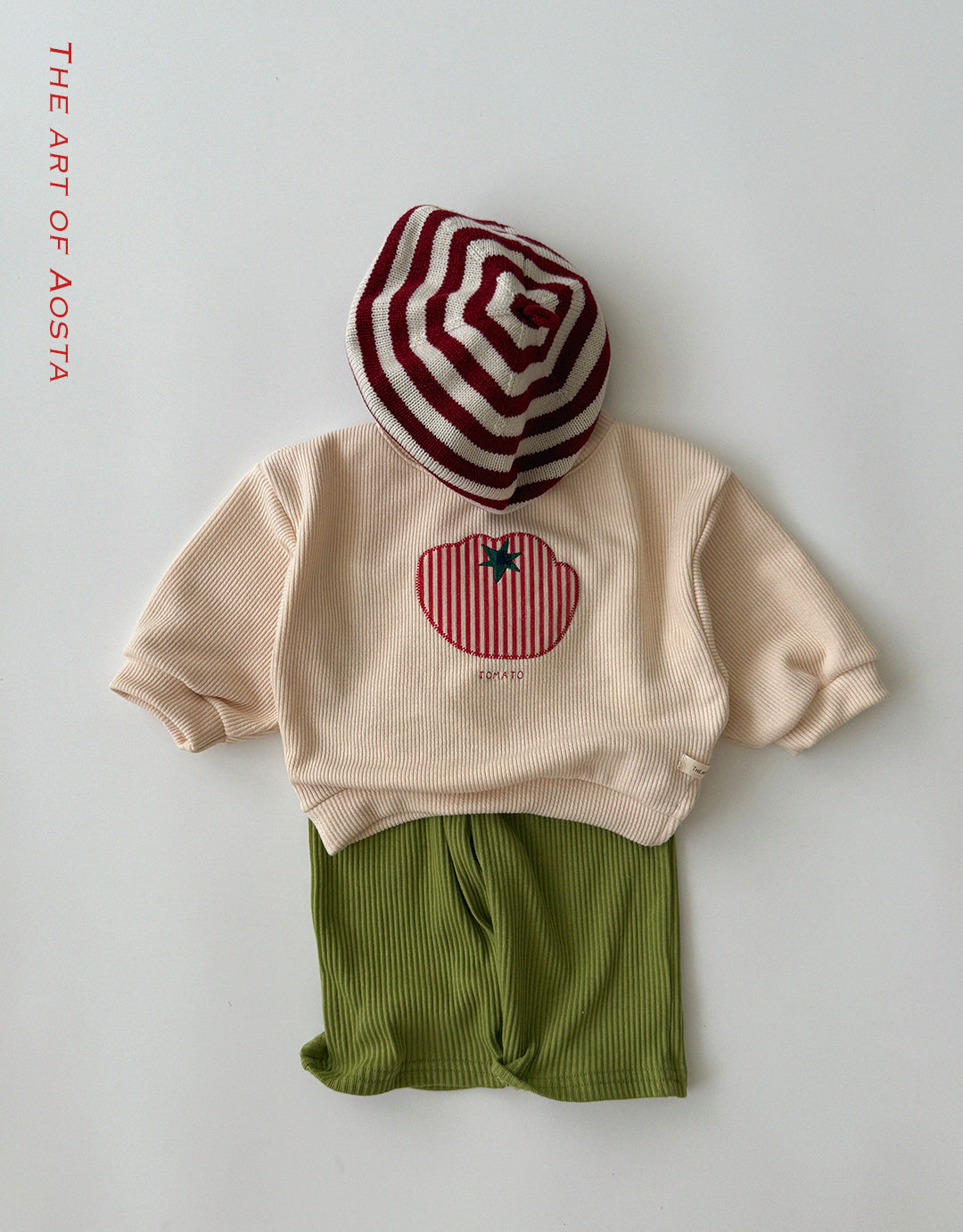 Tomato Sweatshirts [Ivory/M(1-2yr)]