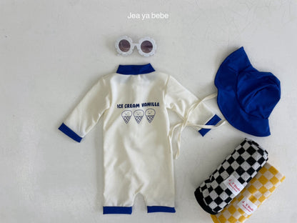 [PRE-ORDER] Vanilla Swim Suit + Hat Set