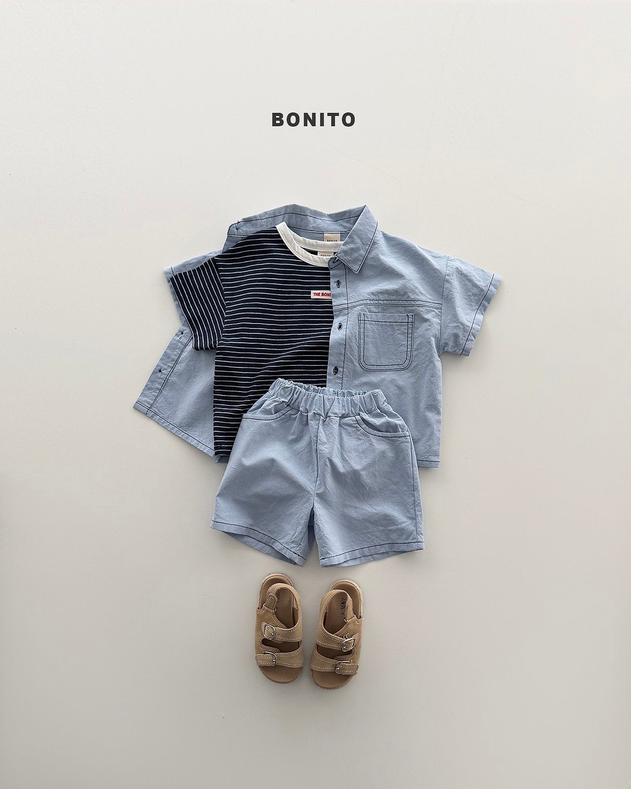 [PRE-ORDER] Two Pocket Linen Top Bottom Set