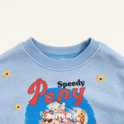 [PRE-ORDER] Pony Sweatshirts (Mom&Dad Couple)