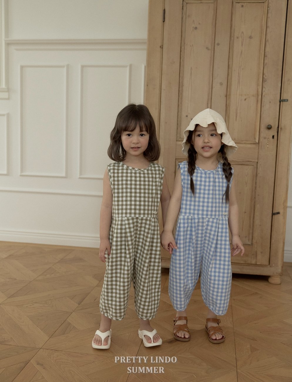 [PRE-ORDER] Check Jump Suit