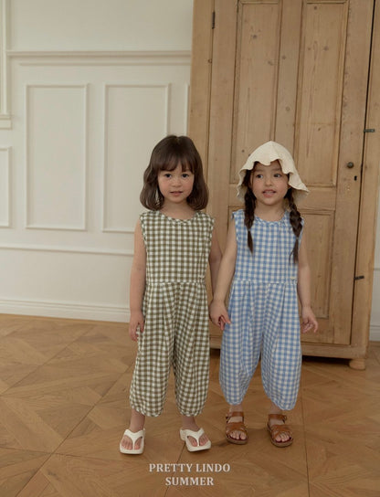 [PRE-ORDER] Check Jump Suit