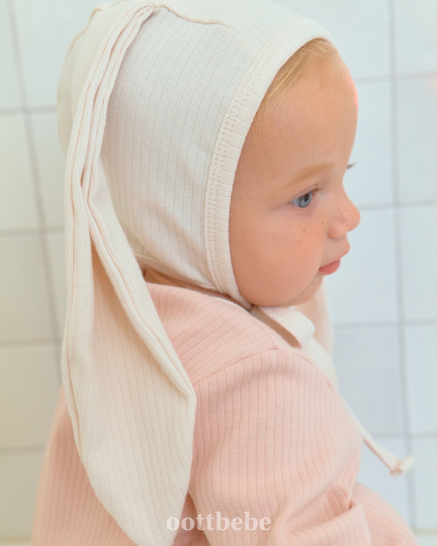 [PRE-ORDER] Butter Cream Body Suit + Bonnet Set