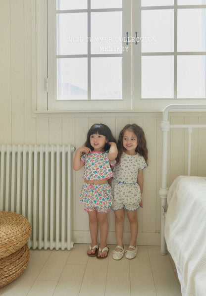 Country Pumpkin Shorts [Blue/S(2-3yr)]