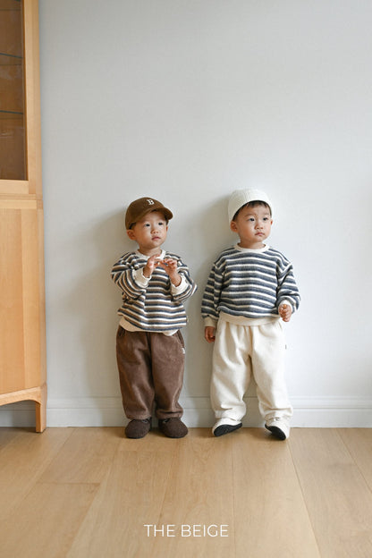 [PRE-ORDER] Knit Stripe Sweatshirts