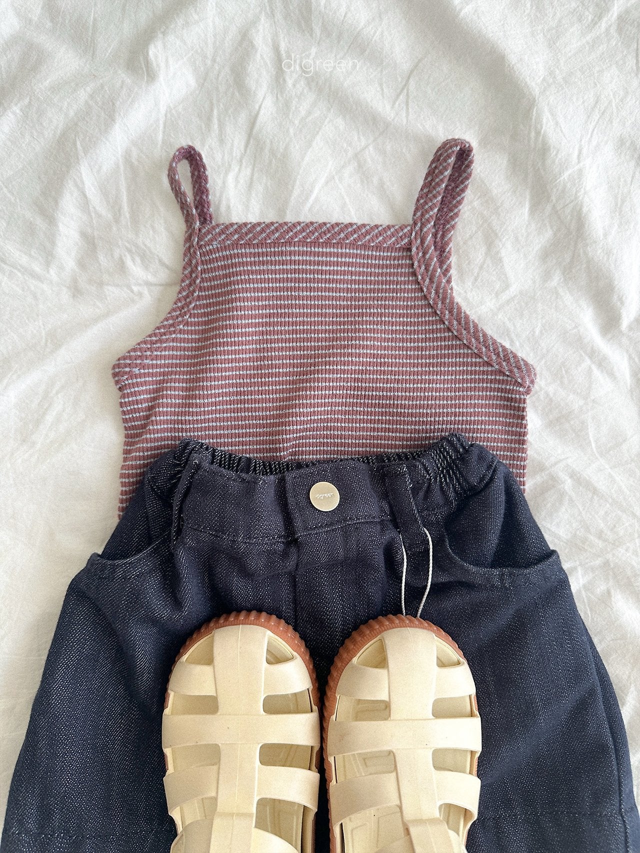 [PRE-ORDER] Peanut Stripe Tank Top