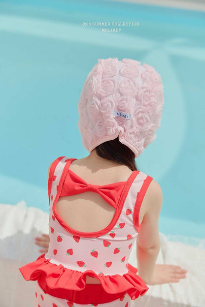 [PRE-ORDER] Rose Lace Swim Hat