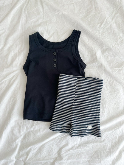 [PRE-ORDER] Stripe Butter Biker Shorts