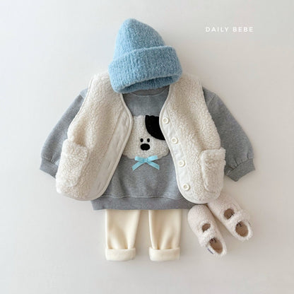 [PRE-ORDER] Sherpa Patch Ribbon Sweatshirts