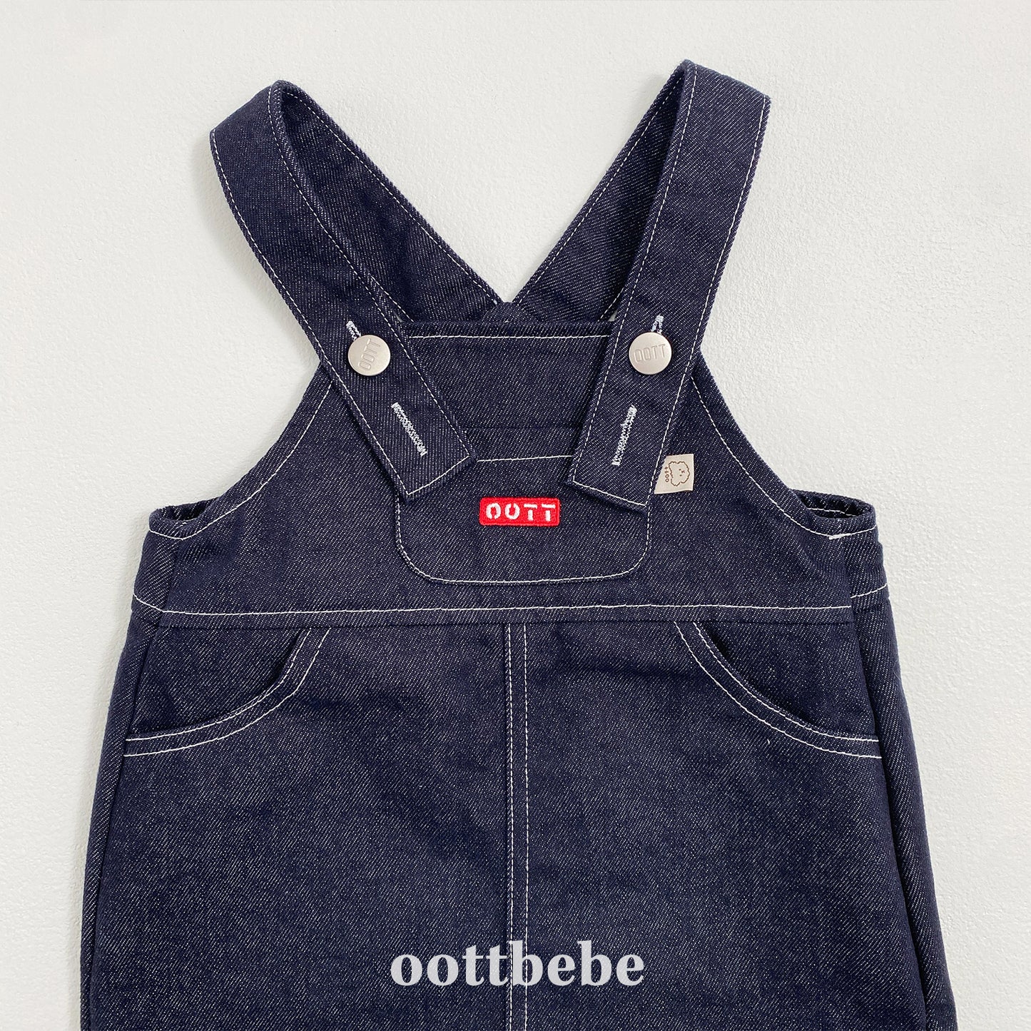 [PRE-ORDER] Denim Suspender Dress