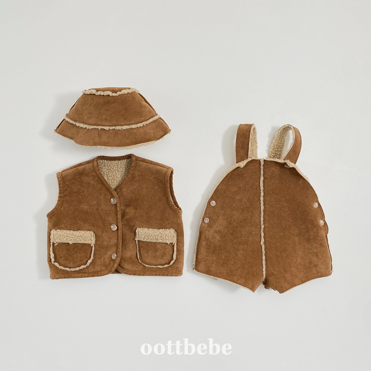[PRE-ORDER] Shearling Overalls