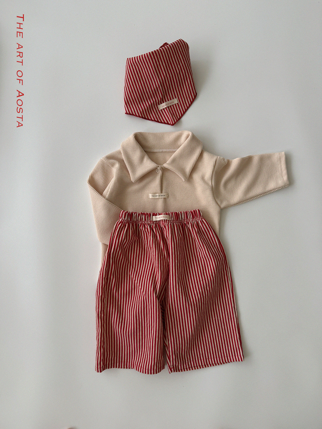 Louis Pants [Red/S(0-1yr), Red/L(2-3yr)]