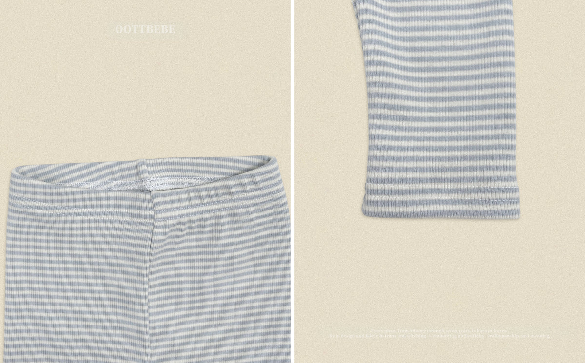 Vanilla Latte Home Wear Set [Blue/Yellow/XL(4-5yr)]