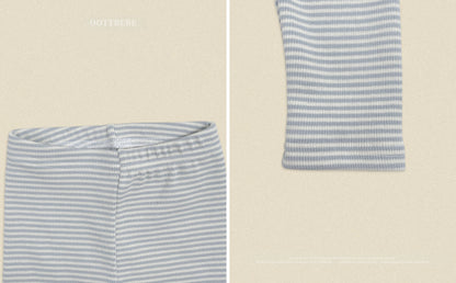 Vanilla Latte Home Wear Set [Blue/Yellow/XL(4-5yr)]