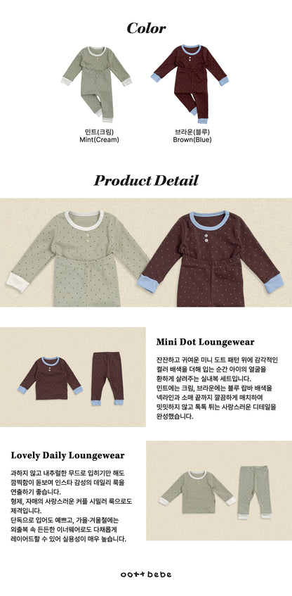[PRE-ORDER] Shushu Dot Home Wear Set