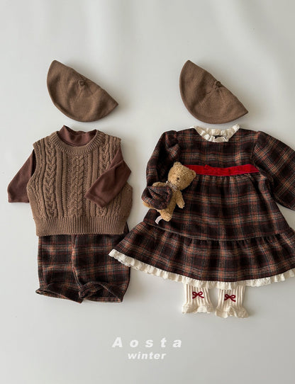 [PRE-ORDER] Check Dress