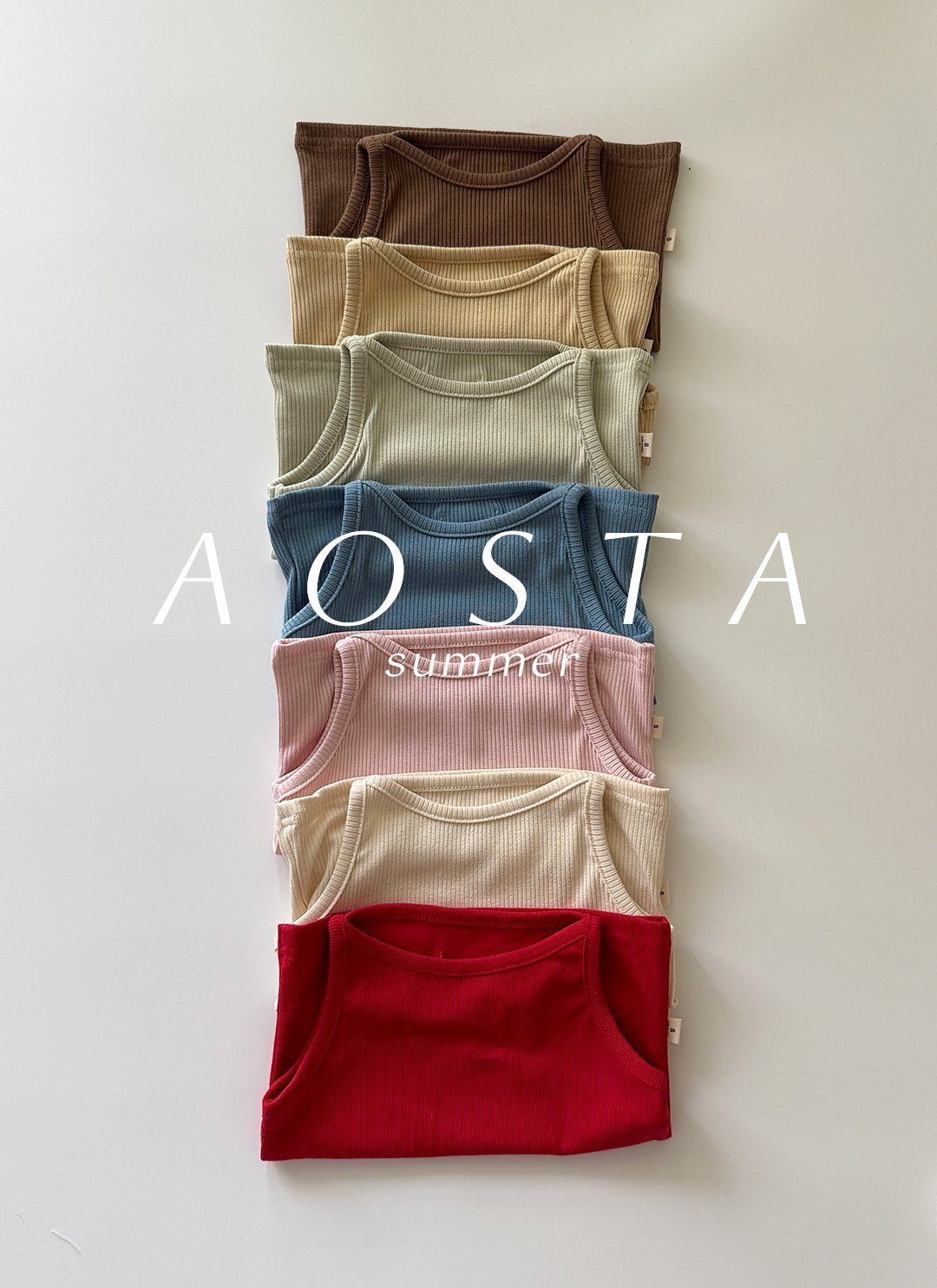[PRE-ORDER] Everyday Sleeveless T-Shirts