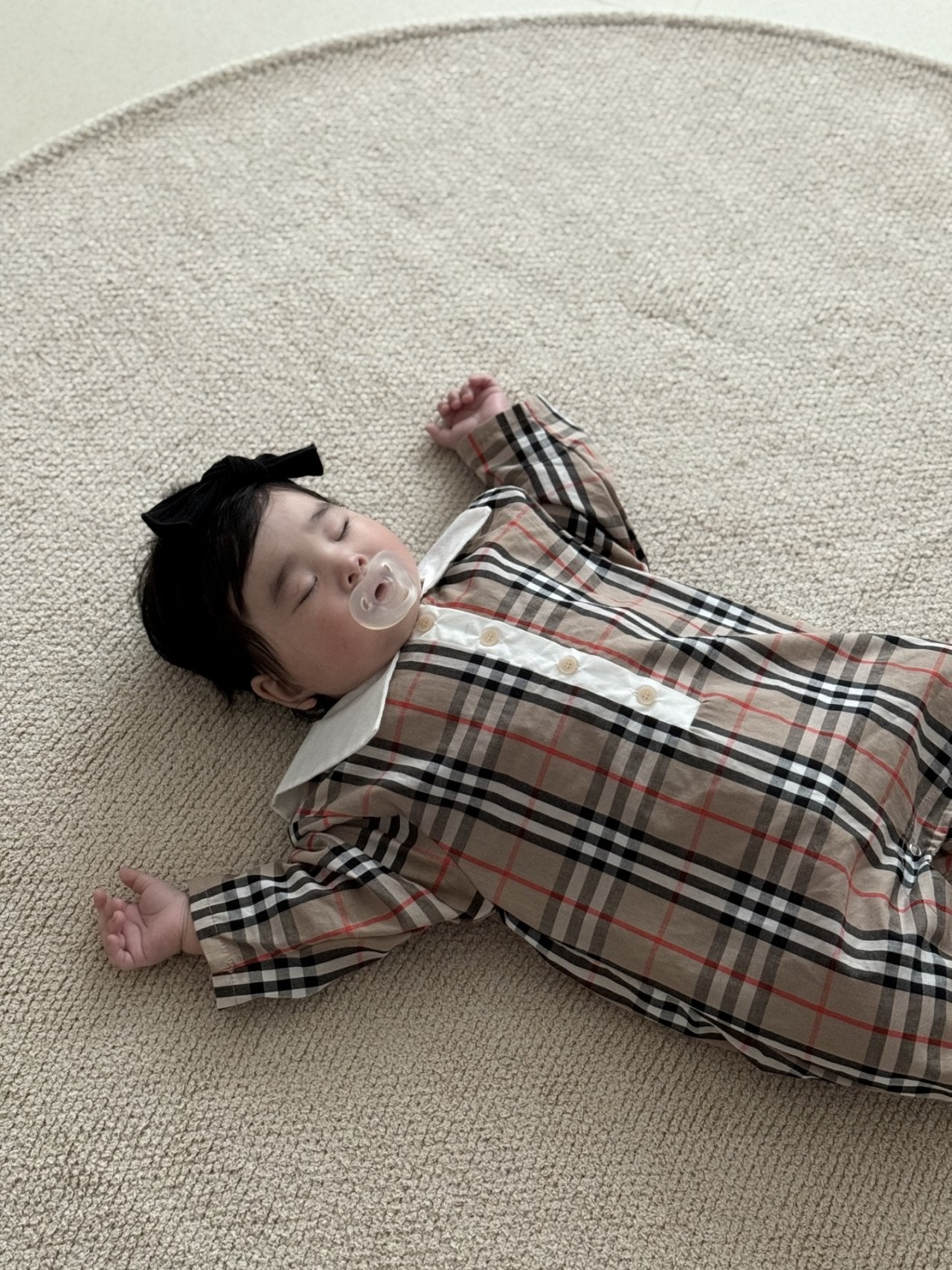 [PRE-ORDER] Check Sailor Shirt Body Suit